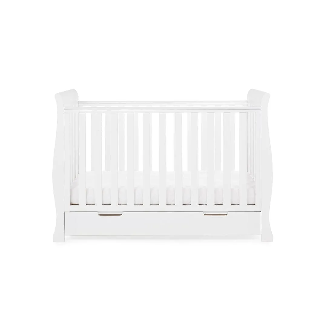 Obaby Stamford Mini Cot Bed - White