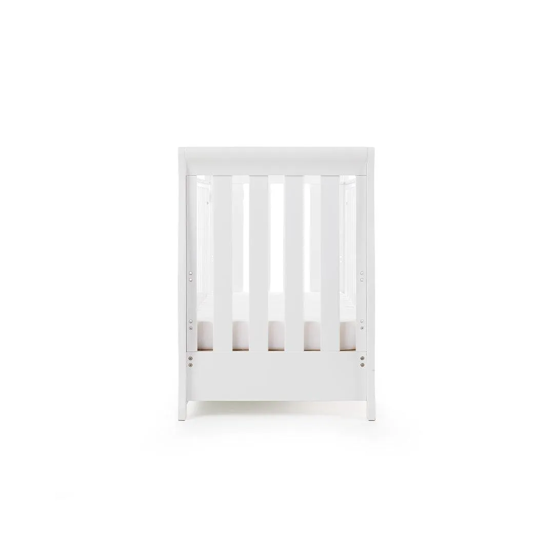 Obaby Stamford Mini Cot Bed - White