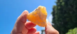 ORANGE CALCITE CRYSTAL 300G