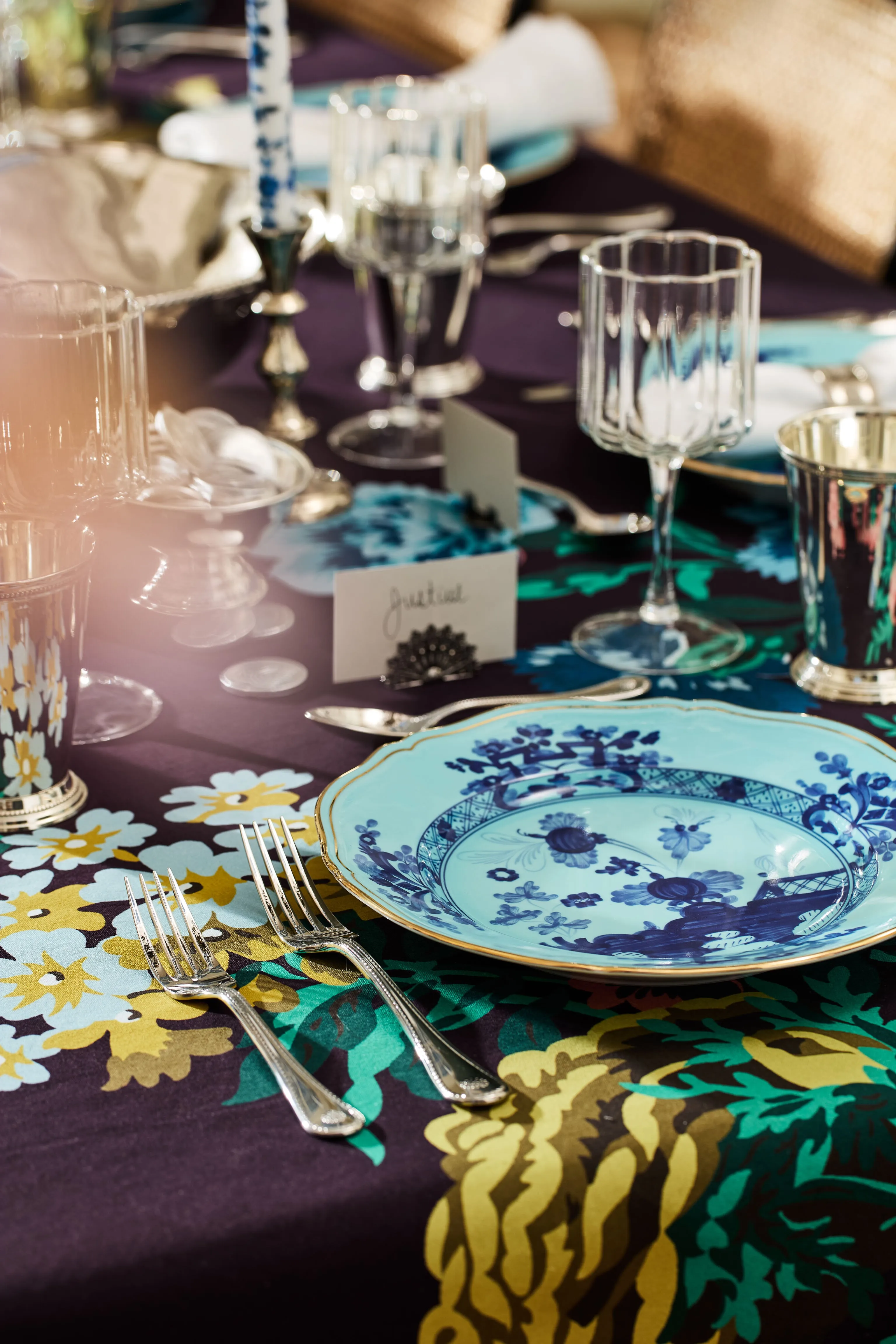 Oriente Italiano Iris Dinner Plate
