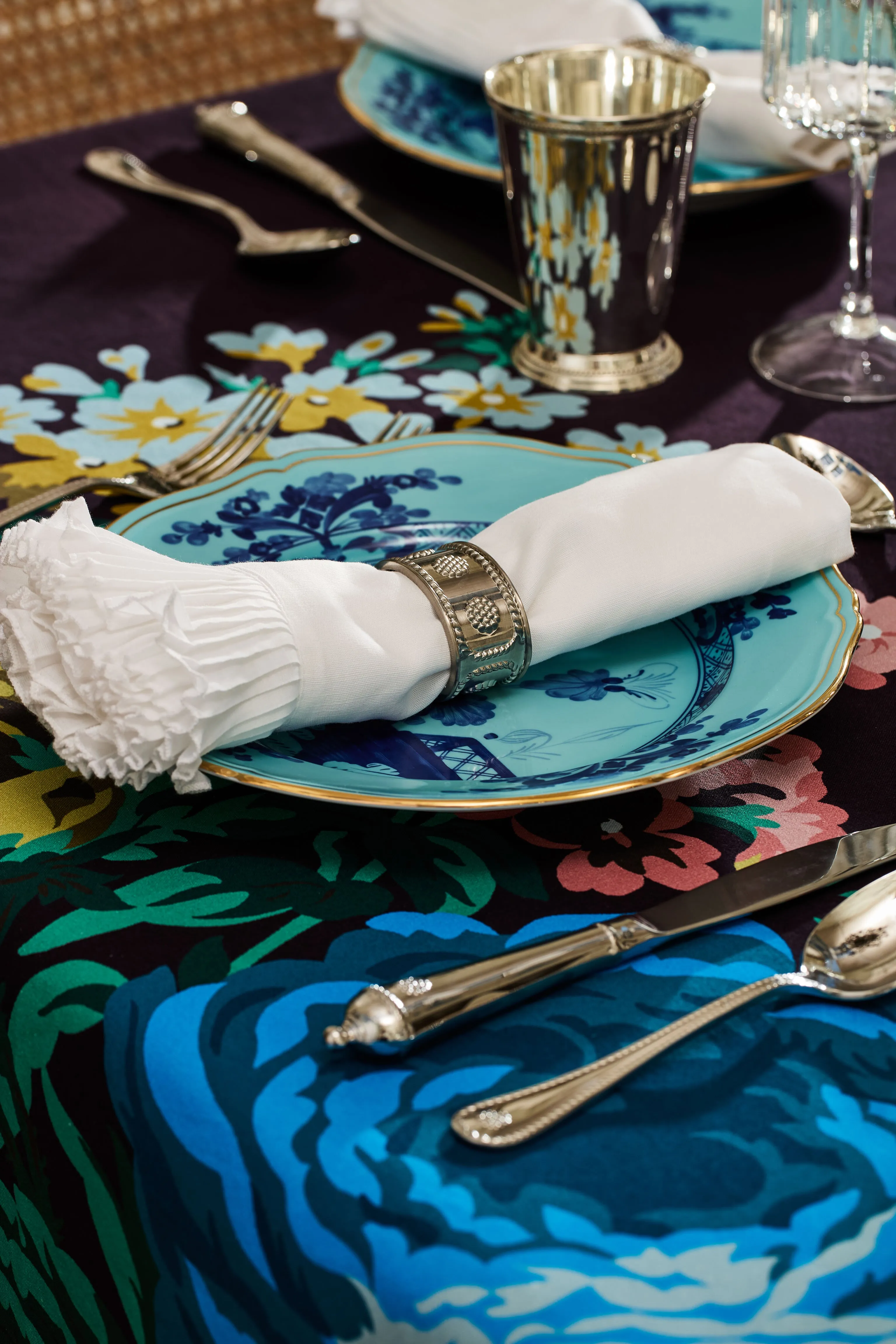 Oriente Italiano Iris Dinner Plate