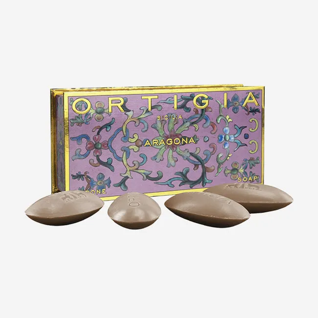 Ortigia | Aragona Soap - Set of 4 (Olive Oil)