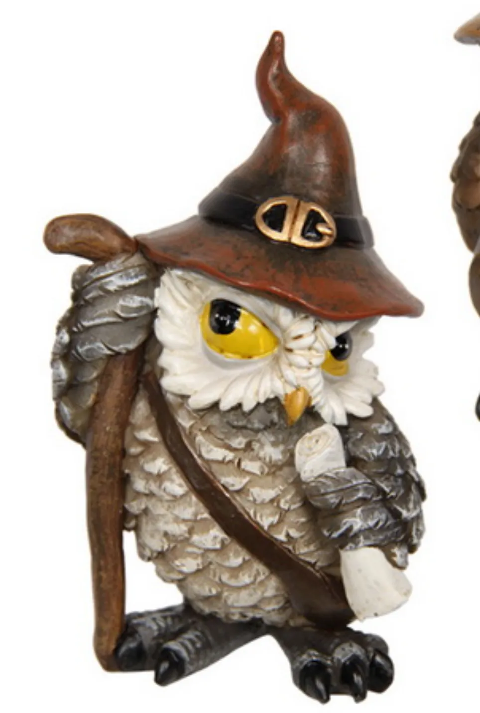 OWL SAGE WIZARD FIGURINES