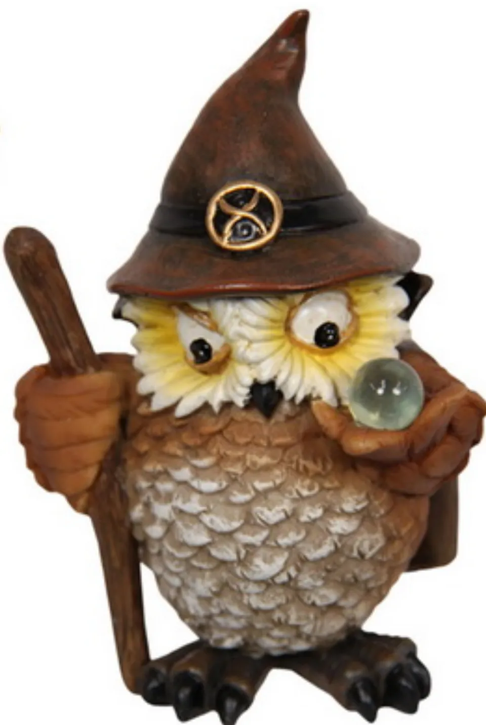 OWL SAGE WIZARD FIGURINES