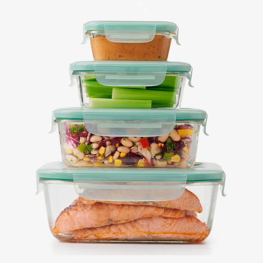 Oxo | 12-Piece Glass Container Set