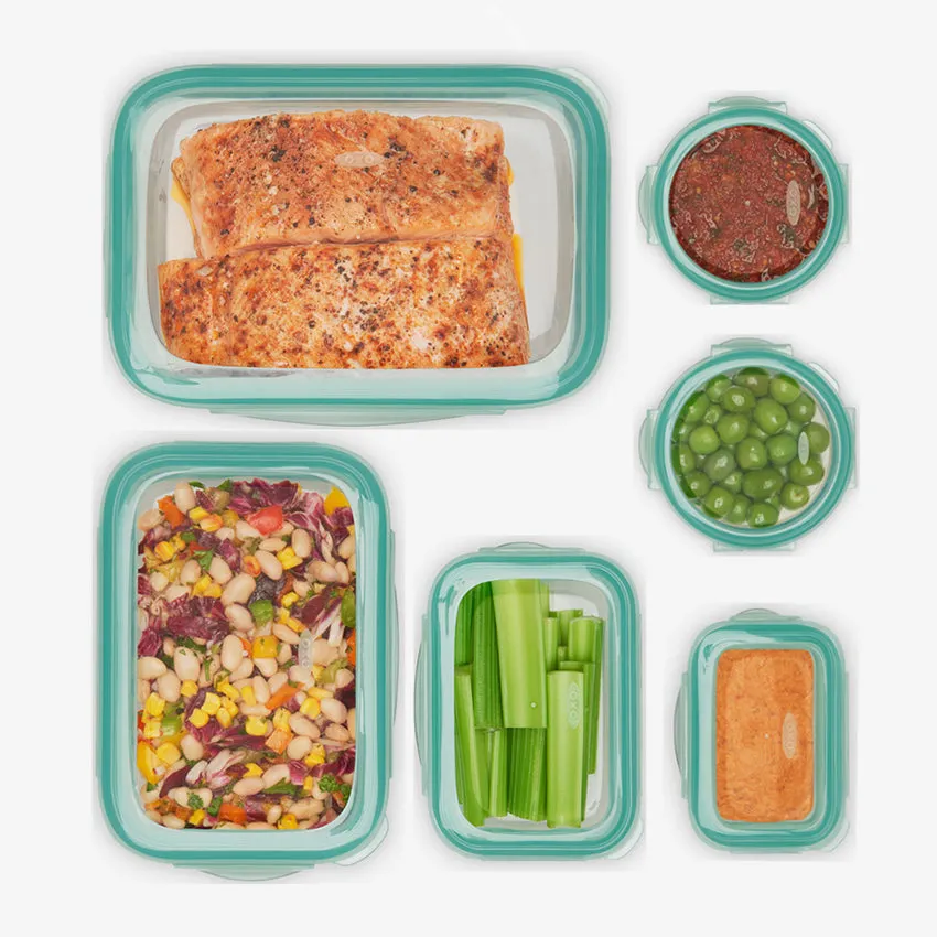 Oxo | 12-Piece Glass Container Set