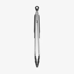 Oxo | Black Nylon & Stainless Steel Tongs