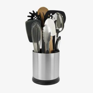 Oxo | Rotating Utensil Holder Stainless Steel
