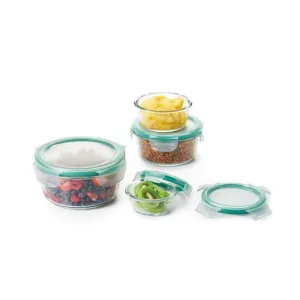Oxo | Snap Container Glass Set Of 8 Pieces