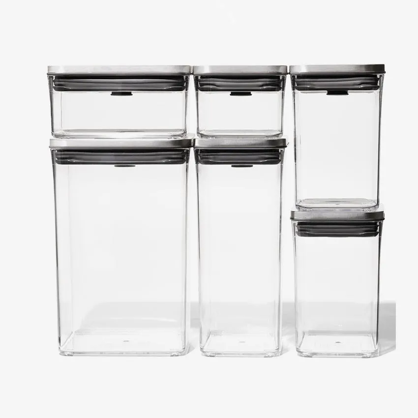Oxo | Stainless Steel POP 2.0 Container Set - 6 pieces