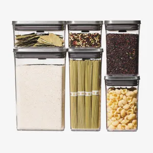 Oxo | Stainless Steel POP 2.0 Container Set - 6 pieces