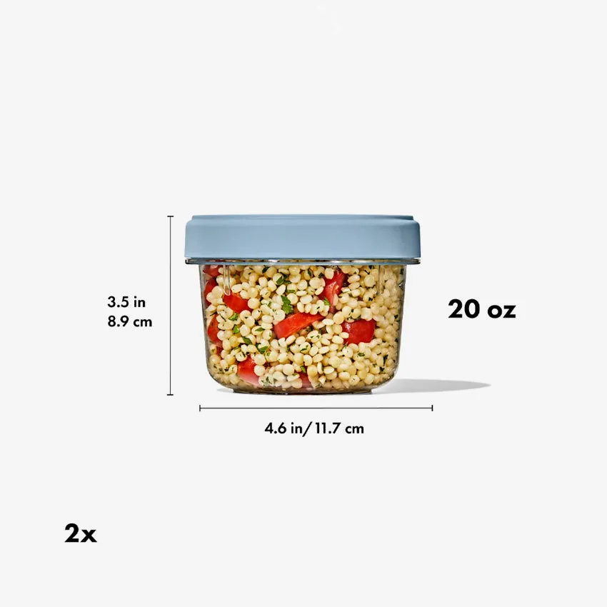 Oxo | Twist & Stack 2-pack Container Set