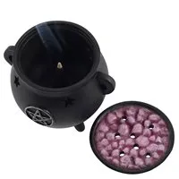 PENTAGRAM INCENSE CONE BURNER