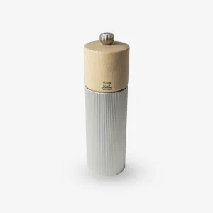 Peugeot | Line Aluminum & Beechwood Salt Mill