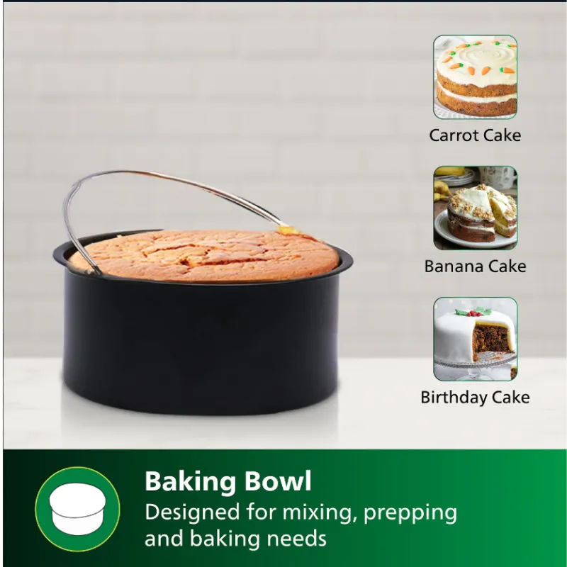 Philips Airfryer Baking Kit Large Size Accessory - HD9810/01