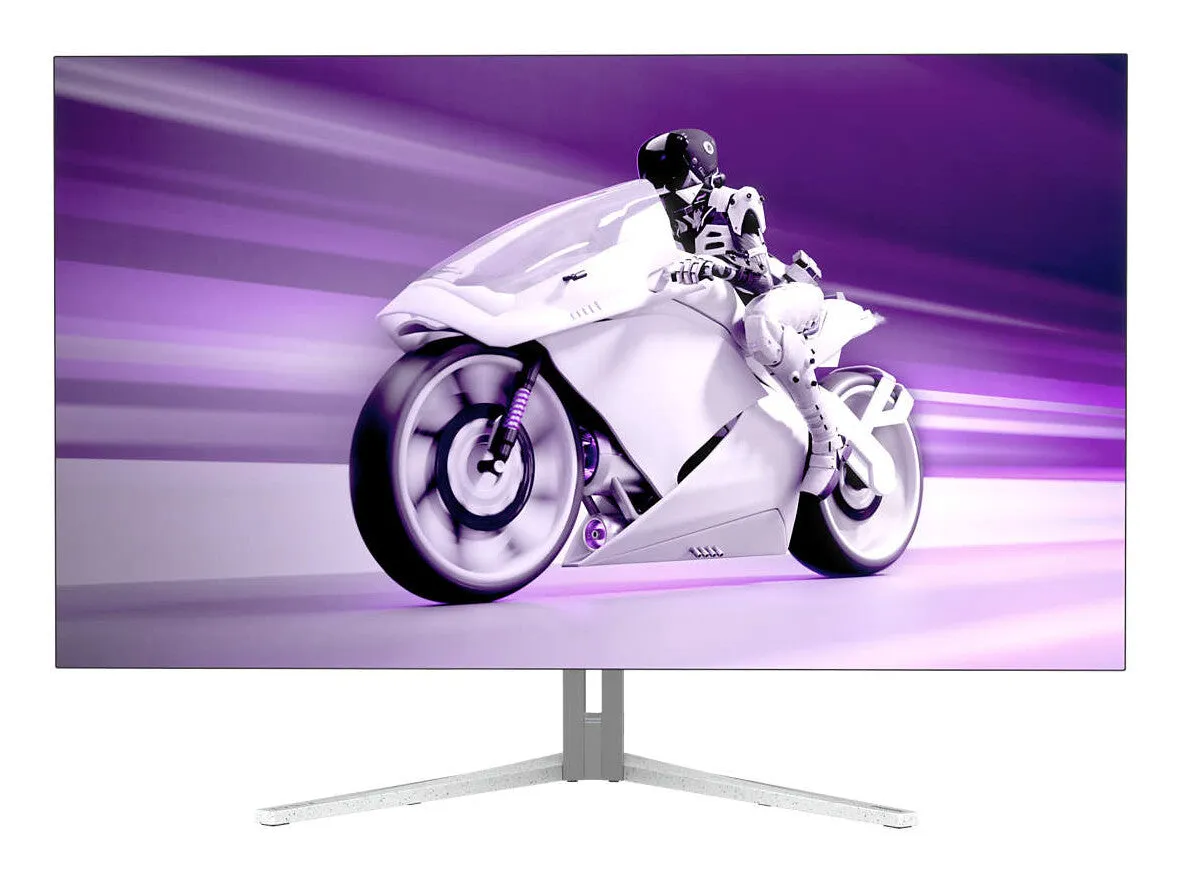 Philips Evnia 42M2N8900/00 41.5" 4K Ultra HD Gaming Monitor - 120Hz, 0.1ms, OLED, AMD FreeSync, Height Adjustable, Speakers, White