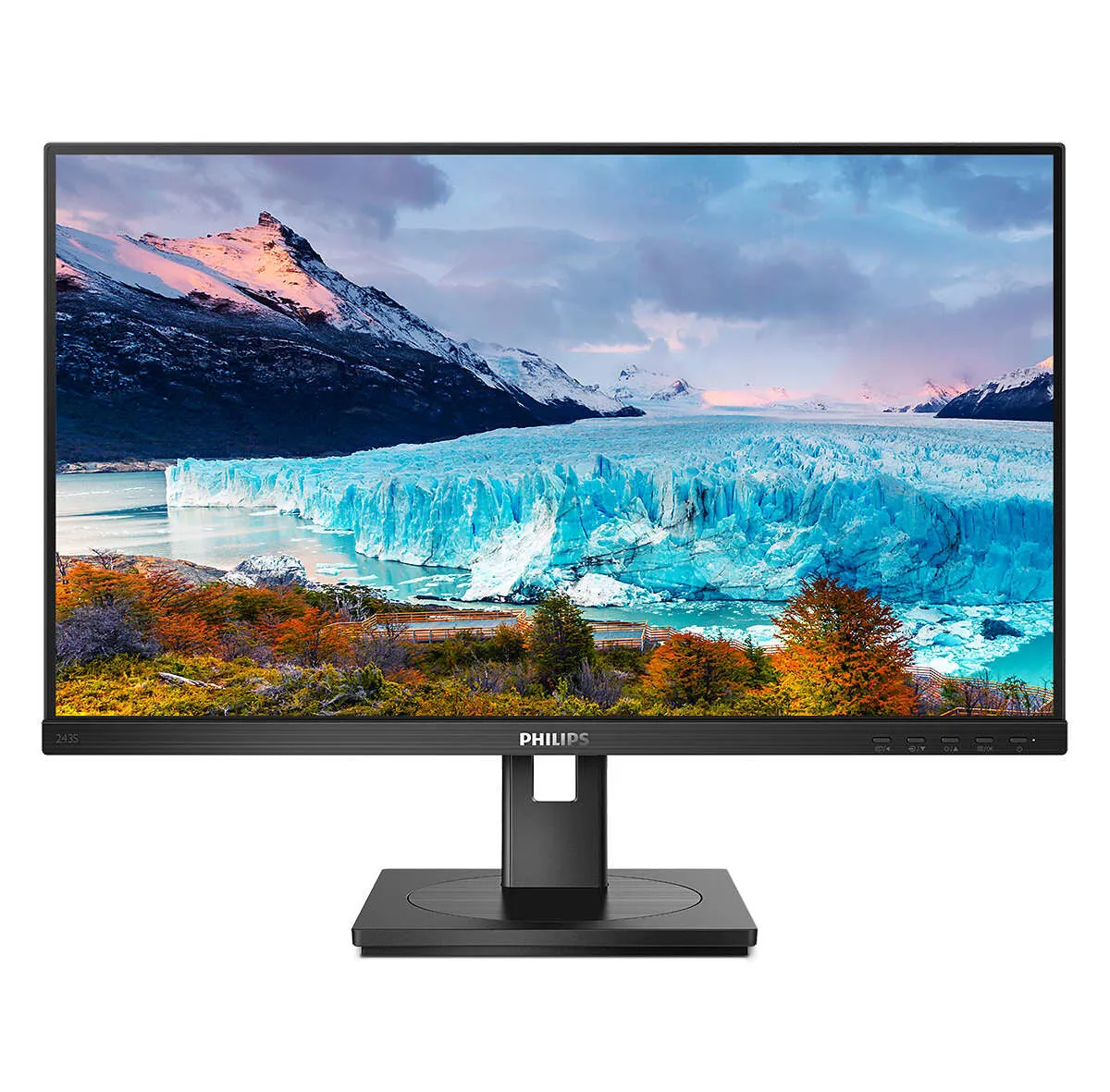 Philips S Line 243S1/00 23.8" Full HD Monitor - 75Hz, 4ms, IPS, Height Adjustable, Speakers, Black