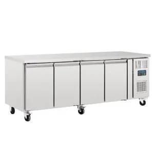 Polar 553L U-Series 4 Door Undercounter Fridge - G598-A