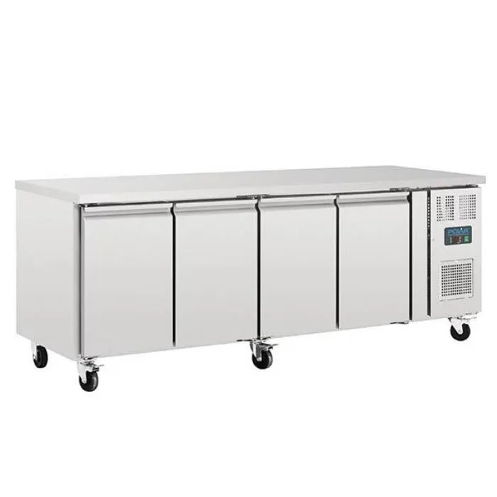Polar 553L U-Series 4 Door Undercounter Fridge - G598-A