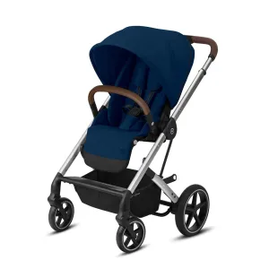[Preloved] CYBEX Balios S Lux Pushchair - Navy Blue   Silver
