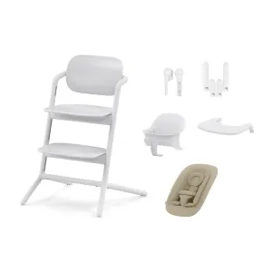 [Preloved] CYBEX LEMO 4-in-1 Highchair Set - White