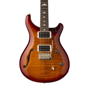 PRS CE24 Semi Hollow Electric Guitar - Dark Cherry Sunburst