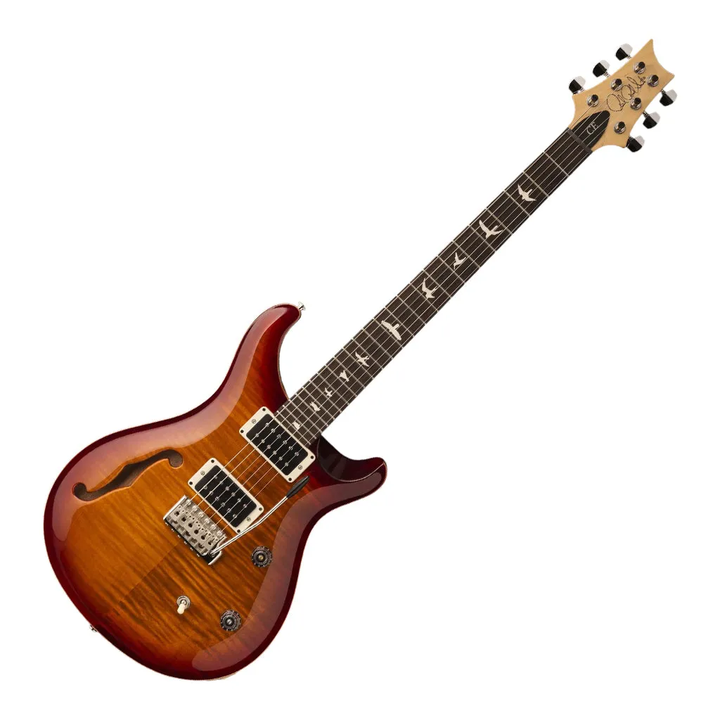 PRS CE24 Semi Hollow Electric Guitar - Dark Cherry Sunburst