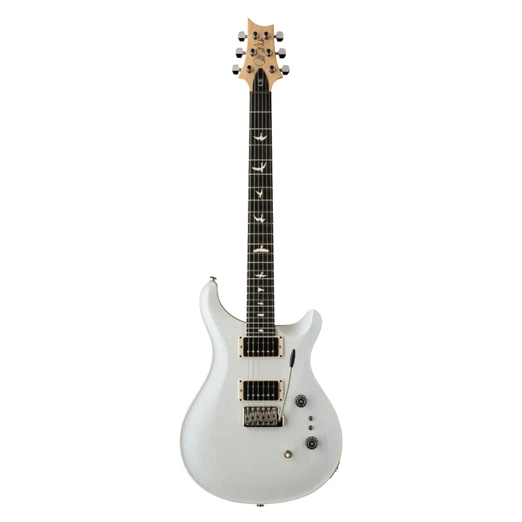PRS CE2408 Swamp Ash Satin Electric Guitar - Pearl White