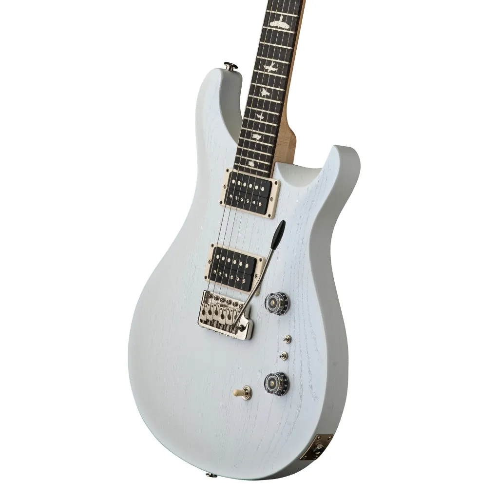 PRS CE2408 Swamp Ash Satin Electric Guitar - Pearl White