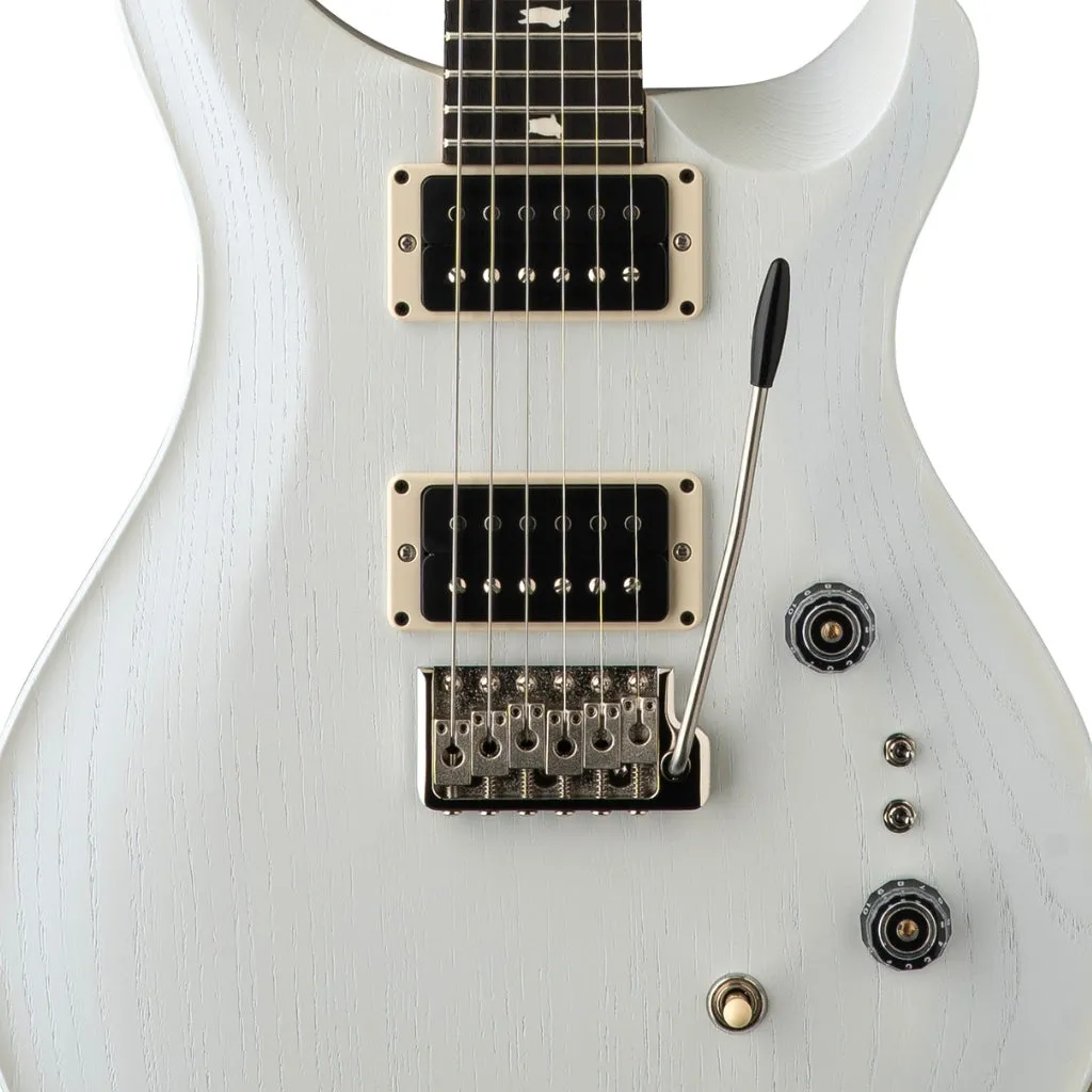 PRS CE2408 Swamp Ash Satin Electric Guitar - Pearl White