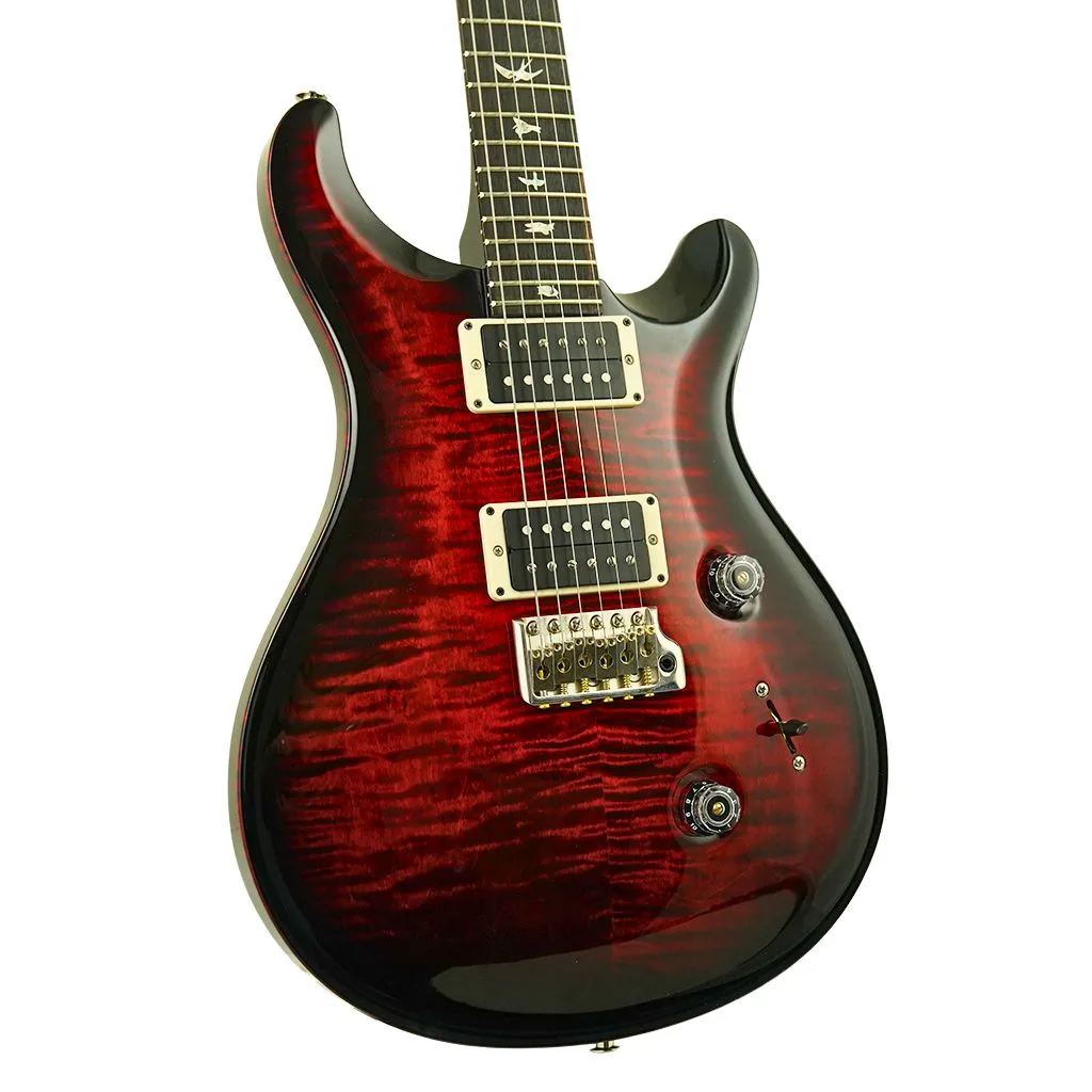 PRS Custom 24 - Fire Smokeburst - Pattern Thin Neck