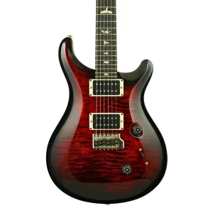 PRS Custom 24 - Fire Smokeburst - Pattern Thin Neck