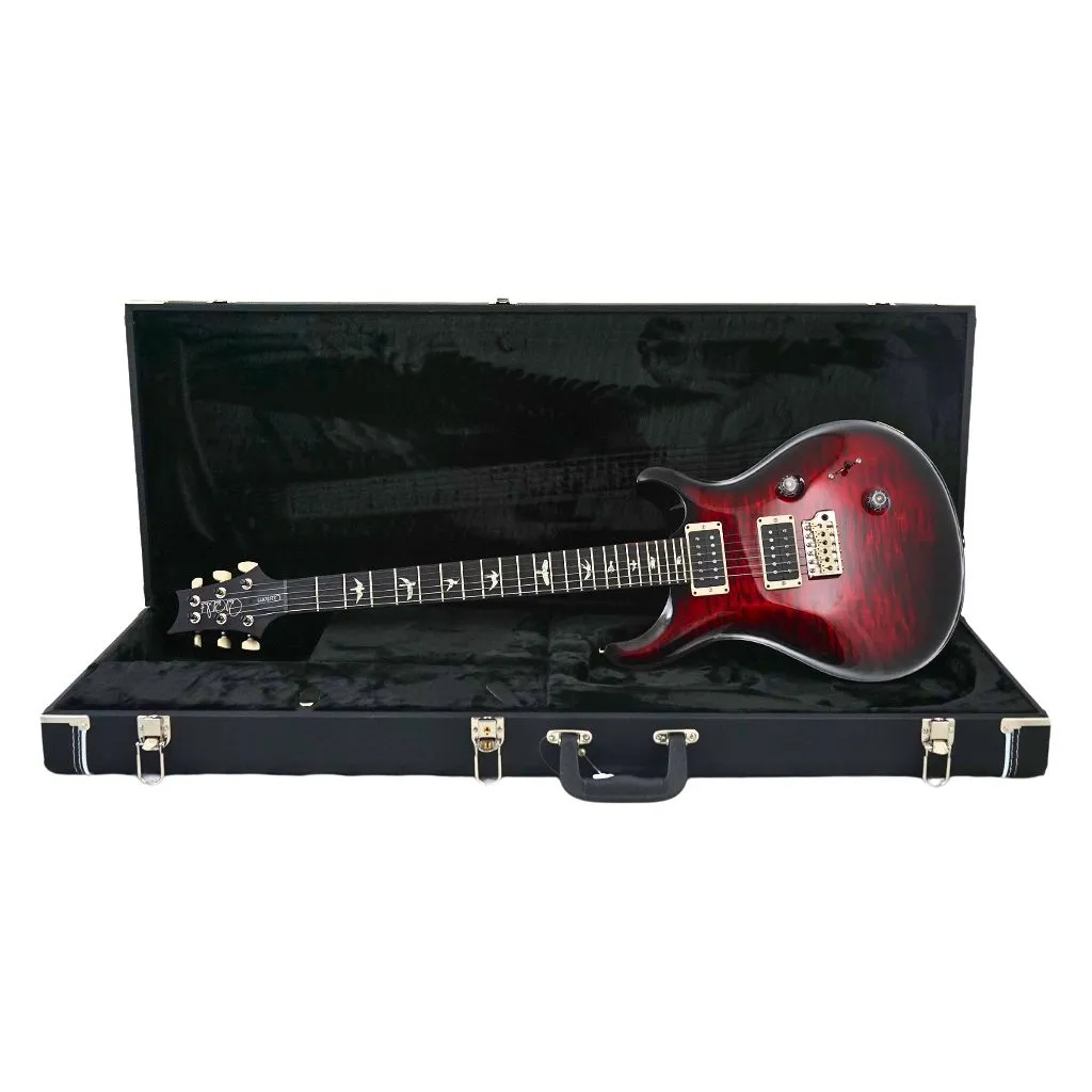 PRS Custom 24 - Fire Smokeburst - Pattern Thin Neck