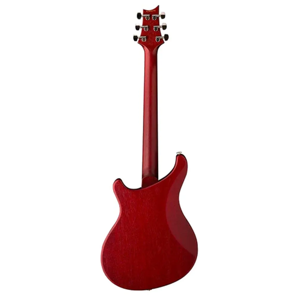 PRS S2 Vela Semi Hollow Satin - Vintage Cherry - Dot Inlays