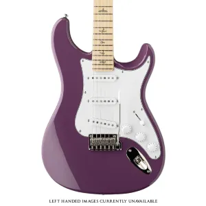 PRS SE Silver Sky Maple Fretboard Left Handed Summit Purple