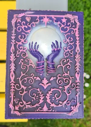 PURPLE ORB TAROT TRINKET BOX