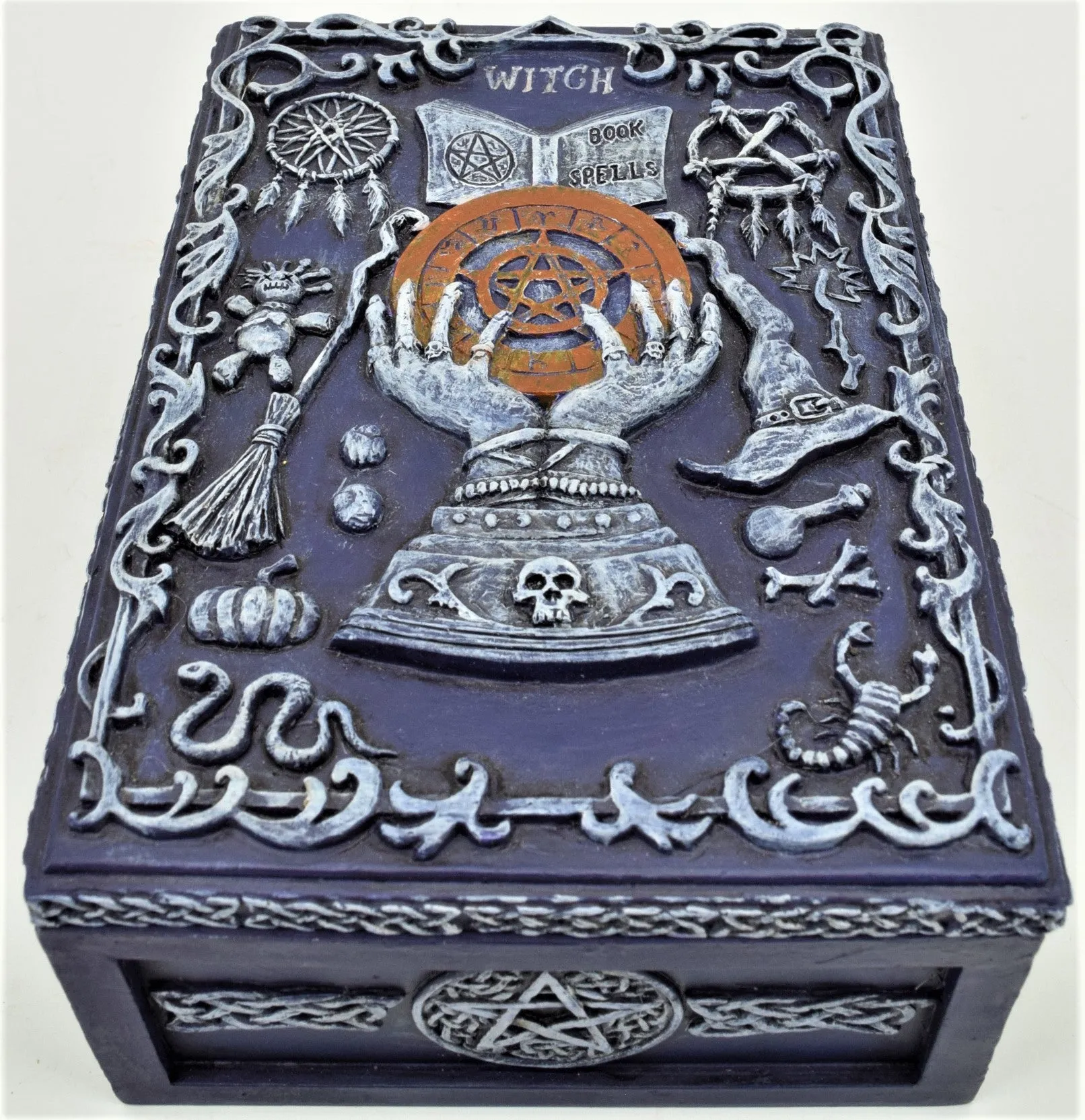 PURPLE WITCHERY  TAROT TRINKET BOX