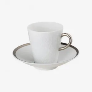 Raynaud | Mineral Filet Platinum - Coffee Saucer