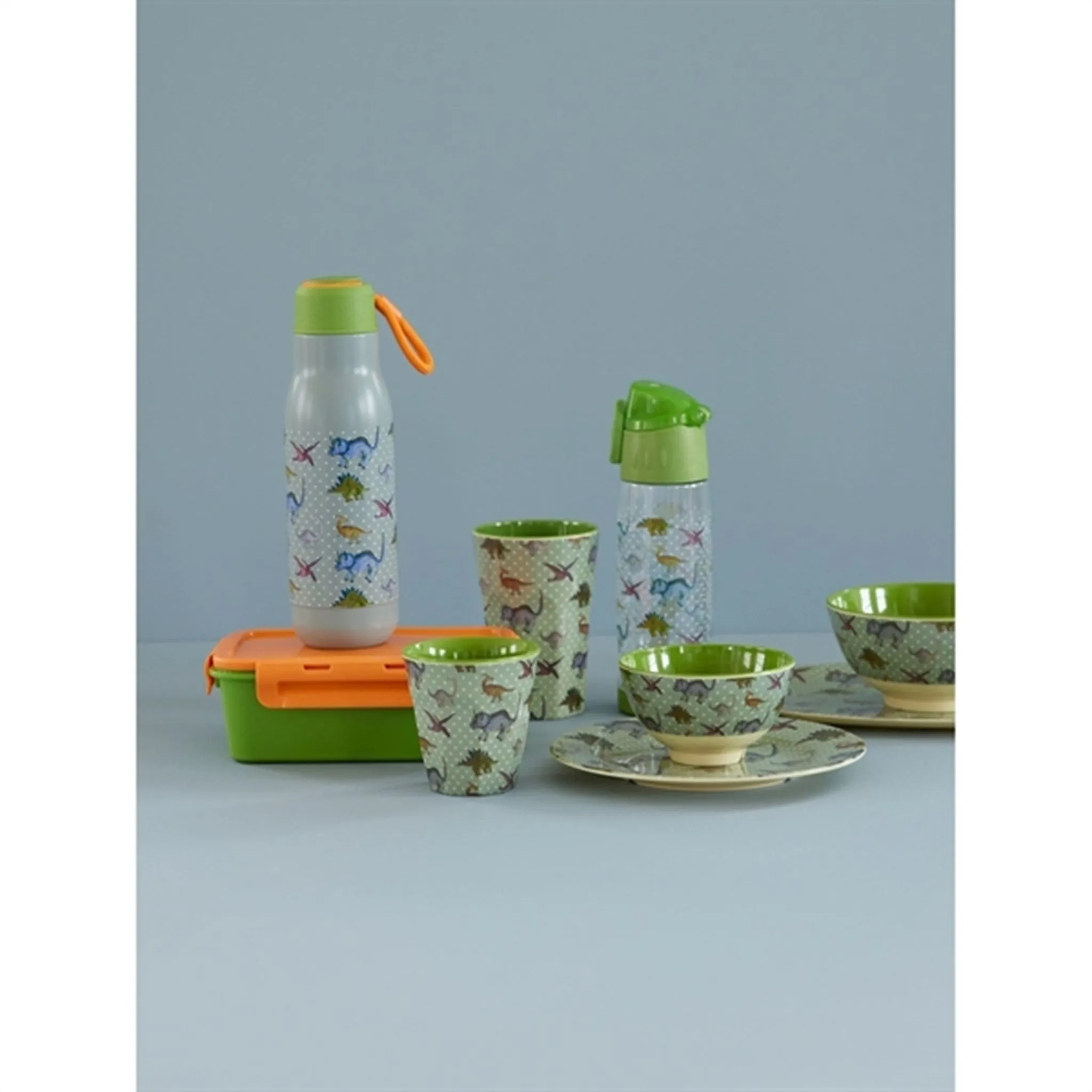 RICE New Dino Print Medium Melamine Bowl