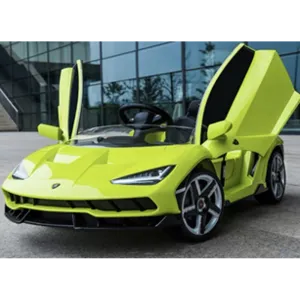 Ride On Car Lamborghini 134 x 73 x 49cm Orange/Yellow