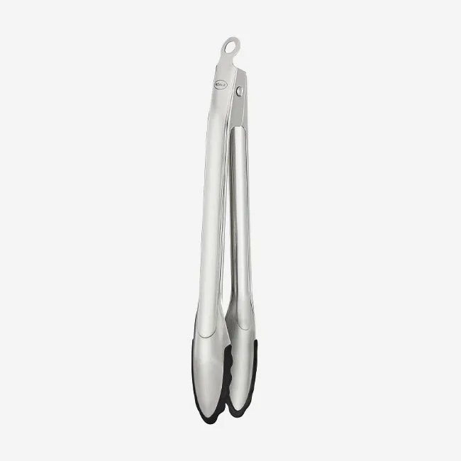 Rosle | Locking Tongs Silicone - Silver, Black