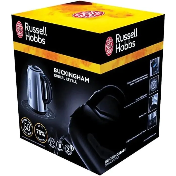 Russell Hobbs Digital Quiet Boil 1.7L Kettle | 21040