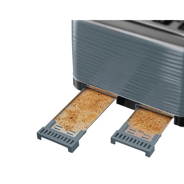 Russell Hobbs Inspire 4 Slice Grey Toaster | 24383