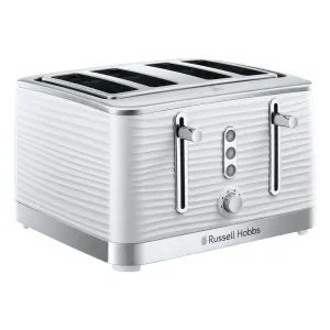 Russell Hobbs Inspire 4 Slice White Toaster | 24380