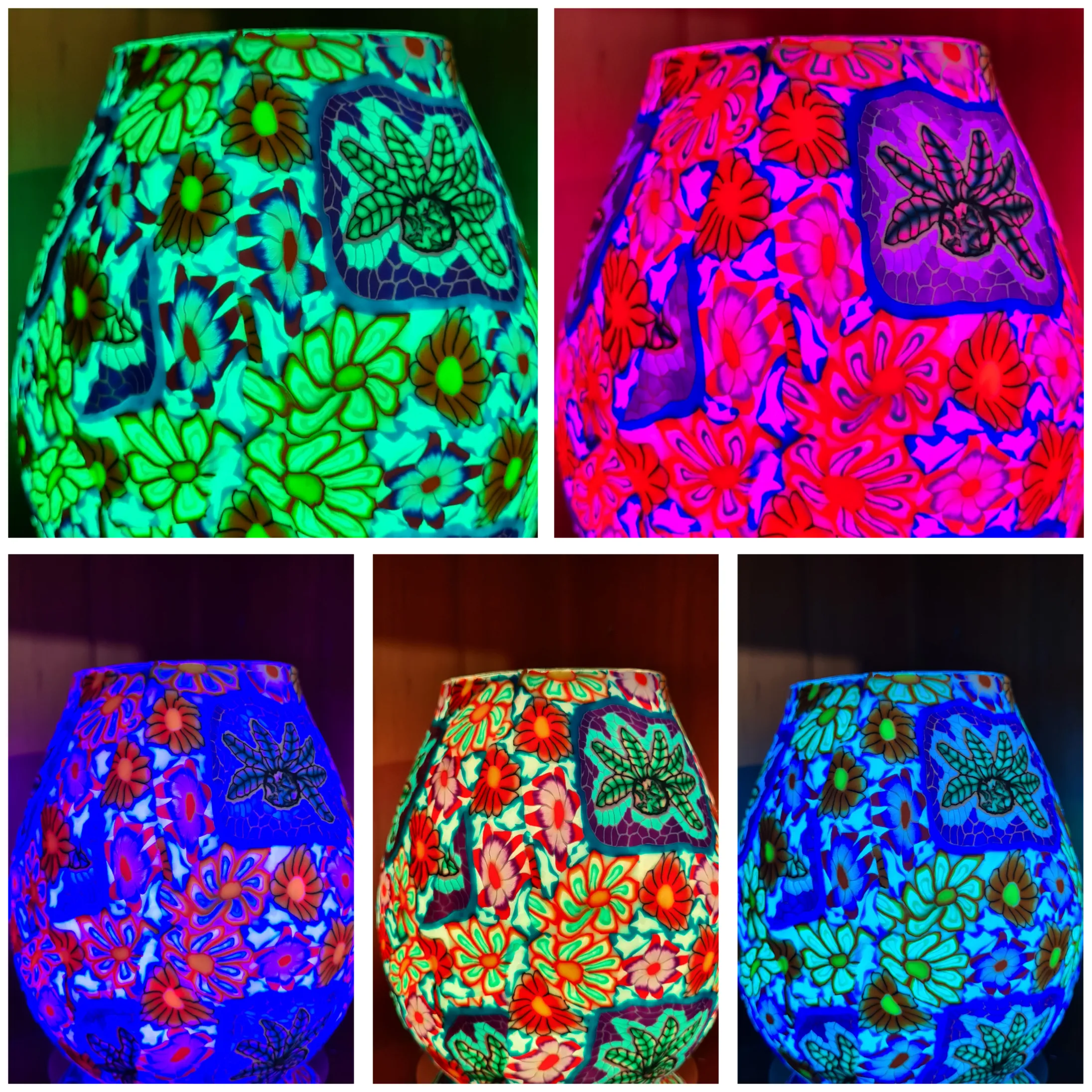 Sale💥FLOWERS POLYMER LAMP WAX/ ESSENTIAL OIL WARMER