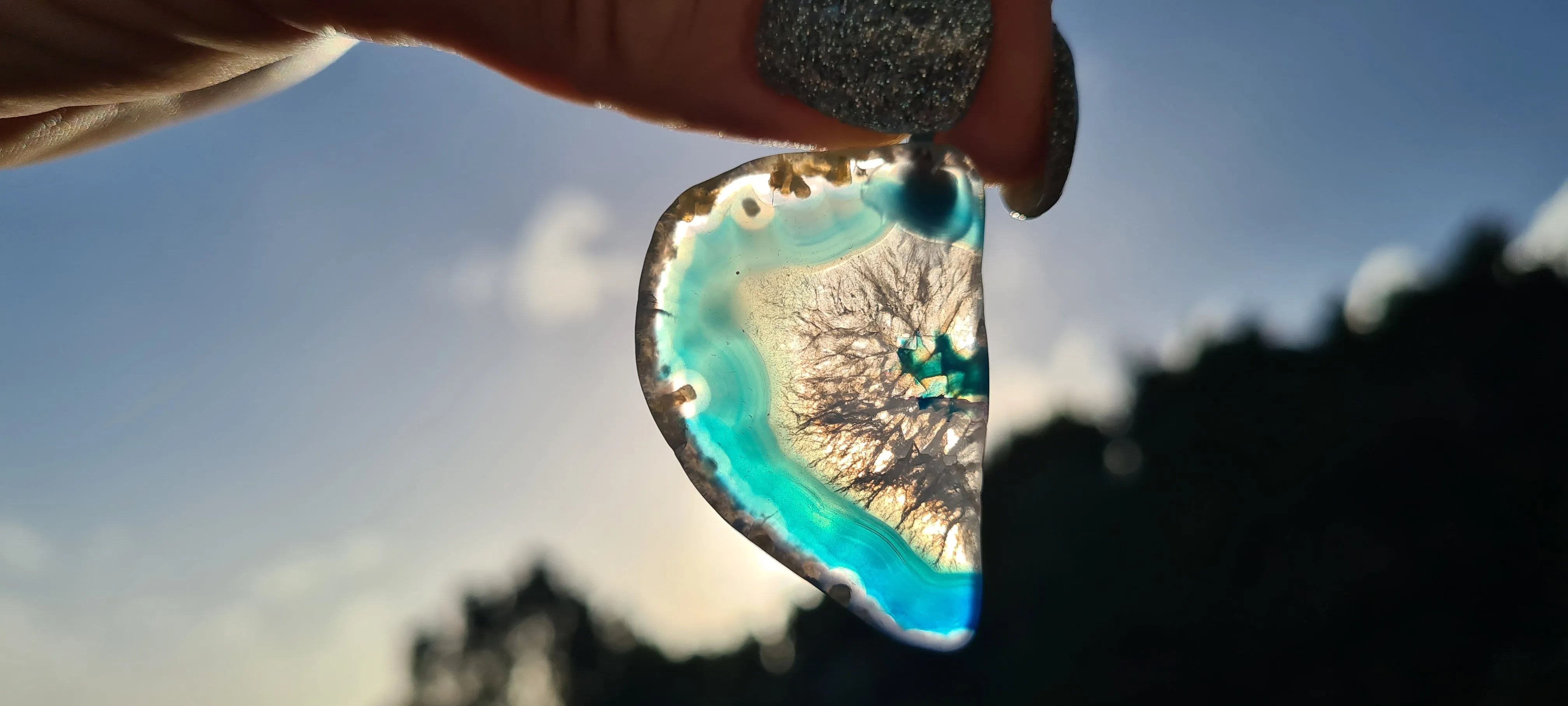 Sale💥STUNNING GREEN AGATE PENDANTS-put together by me