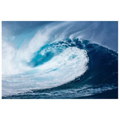 Sale💥WAVE PRINT ON GLASS