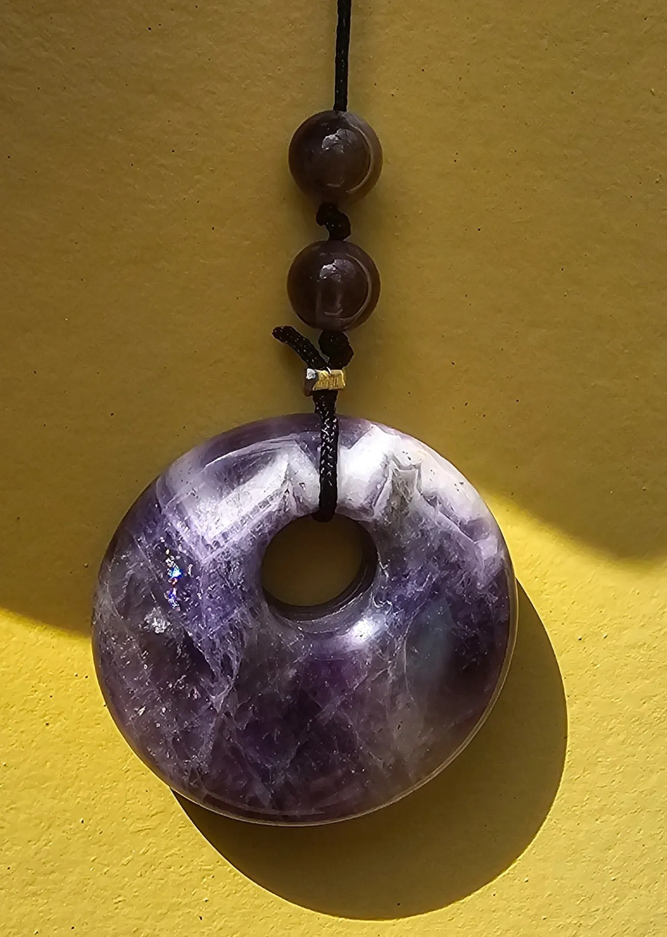 Sale🔥WIND CHIME WITH AMETHYST DONUT CRYSTAL