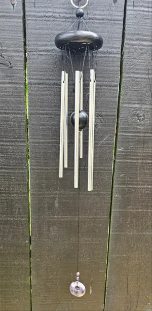 Sale🔥WIND CHIME WITH AMETHYST DONUT CRYSTAL