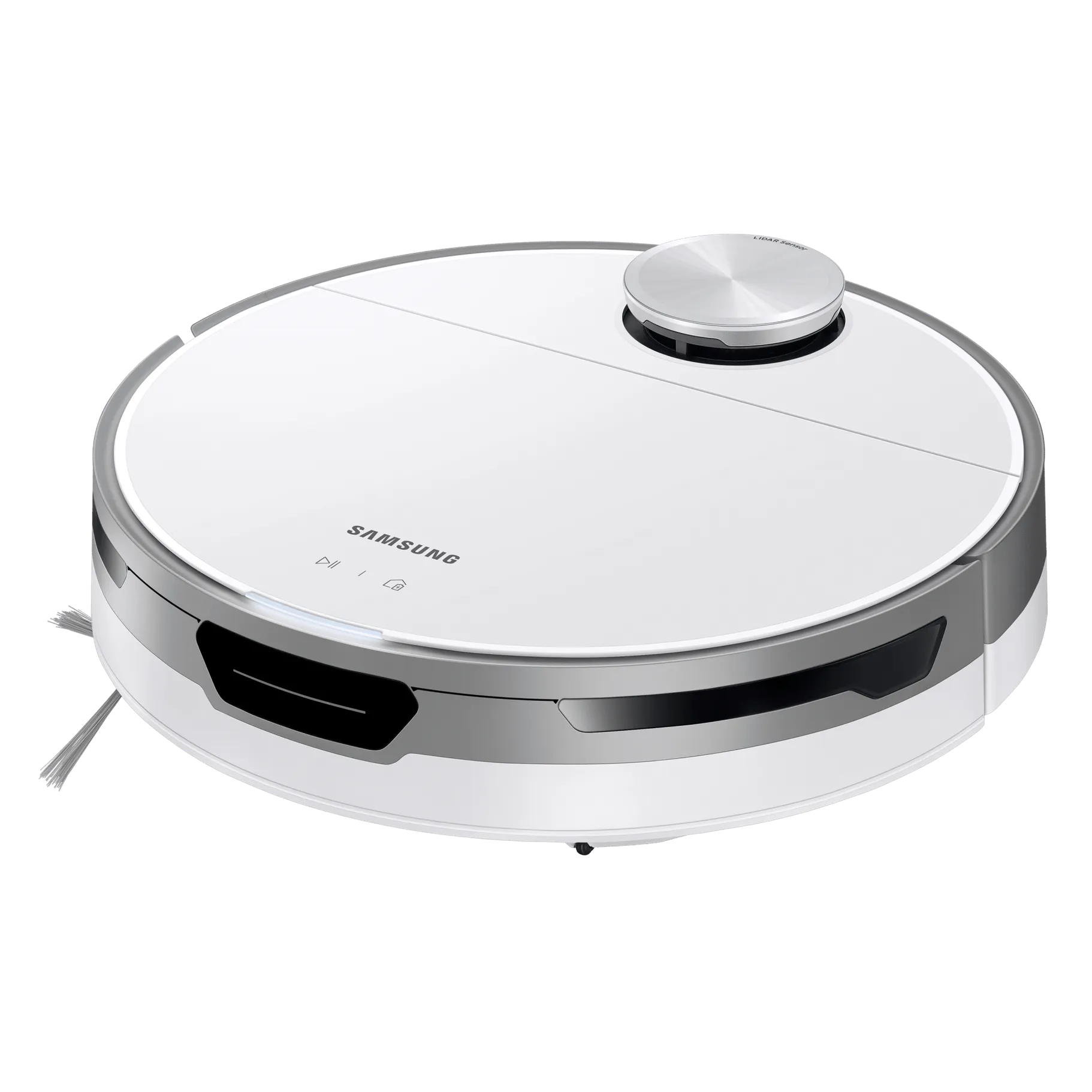 Samsung Jet Bot Robot Vacuum Cleaner, Max 60W Suction Power with LiDAR Sensor | VR30T80313W/EU